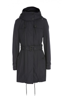 Куртка с капюшоном и поясом Burberry Brit