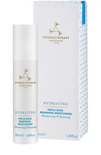 Ревитализирующий увлажняющий крем для лица Triple Rose Renewing Moisturiser Aromatherapy Associates