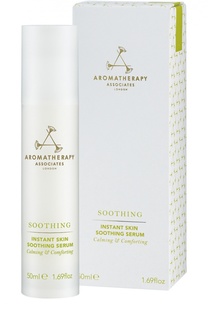 Успокаивающая увлажняющая сыворотка мгновенного действия Instant Skin Soothing Serum Aromatherapy Associates