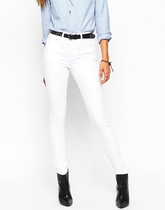 Белые джинсы скинни ASOS Ridley - Белый