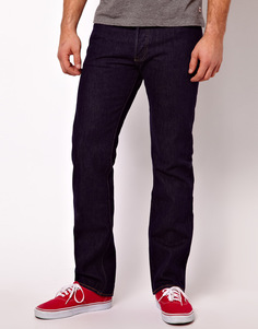 Однотонные прямые джинсы Levi's 501 - Синий Levi's®