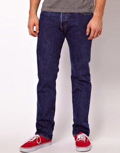 Прямые джинсы из стиранного денима Levi's 501 - Синий Levi's®