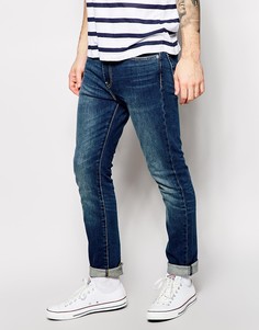 Зауженные выбеленные джинсы синего цвета Levi's 510 - Синий Levi's®