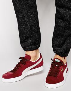 Замшевые кроссовки Puma - Красный