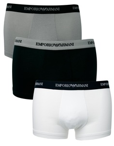 3 пары боксеров-брифов Emporio Armani - Мульти