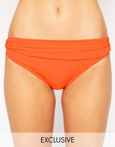 Плавки бикини эксклюзивно для ASOS FULLER BUST Marilyn - Оранжевый