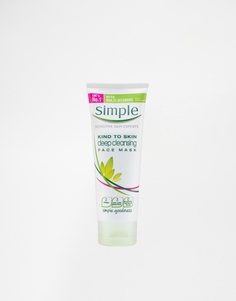 Маска для глубокого очищения лица Simple Kind To Skin - 75 мл - Kind to skin