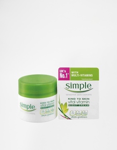 Ночной крем с витаминами Simple Kind To Skin Vital Vitamin - 50 мл - Kind to skin