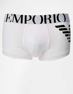 Боксеры-брифы с орлом Emporio Armani - Белый
