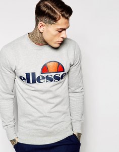 Свитшот с классическим логотипом Ellesse - Серый