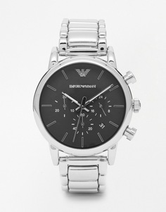 Часы-хронограф из нержавеющей стали Emporio Armani AR1853 - Серебряный