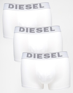 3 пары боксеров-брифов из эластичного хлопка Diesel - Белый