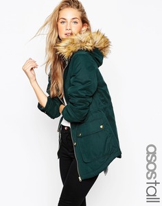 Парка ASOS TALL Ultimate - Темно-синий