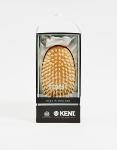 Овальная щетка для волос Kent - Коричневый