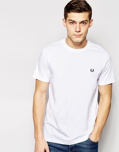 Футболка с круглым вырезом Fred Perry - Белый