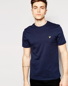 Футболка с логотипом Lyle &amp; Scott - Новый темно-синий