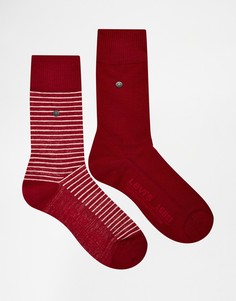 2 пары носков в полоску Levi's - Красный Levi's®