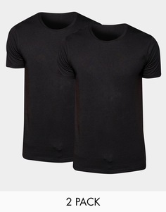 2 футболки классического кроя с круглым вырезом Levi's - Черный Levi's®