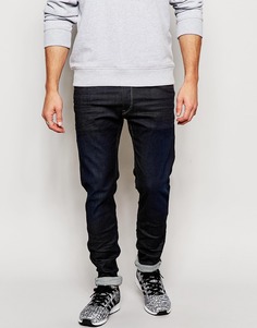 Темные стретчевые джинсы скинни Replay Hyperflex Jondrill - Темно-синий цвет