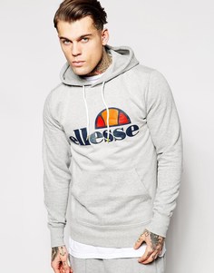Худи с классическим логотипом Ellesse - Серый