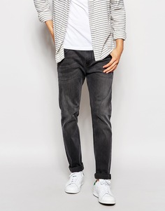 Серые стретчевые джинсы слим ASOS - Умеренный серый