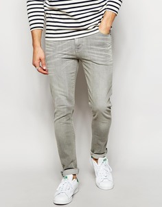 Светло-серые супероблегающие джинсы ASOS - Светло-серый