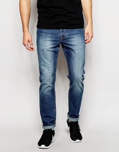 Узкие джинсы ASOS - Умеренный синий
