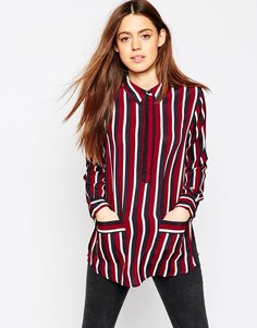 Блузка в полоску ASOS - Мульти