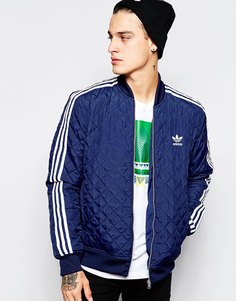 Стеганая куртка Adidas Originals AB7860 - Темно-синий
