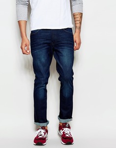 Суженные книзу темные джинсы Wrangler Jeans Originals Bostin - Truck stop