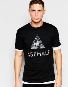 Футболка с логотипом Asphalt Yacht Club - Черный