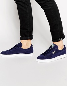Замшевые кроссовки Puma - Синий