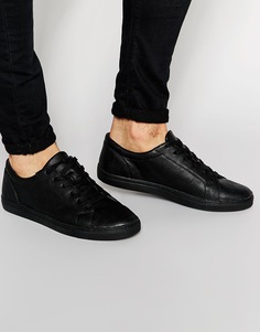 Черные кроссовки на шнуровке ASOS - Черный