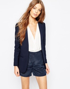 Блейзер строгого кроя Selected Vennie - Navy blazer