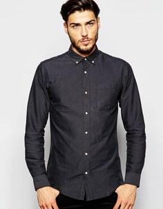 Оксфордская рубашка ADPT - Темно-серый