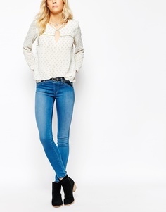 Супероблегающие джинсы Pepe Jeans Sutre Stocking - Синий