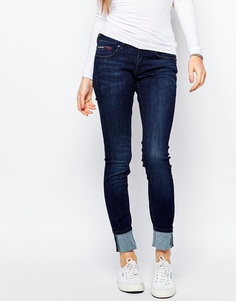 Зауженные джинсы с низкой талией Hilfiger Denim Sophie - Темный синий