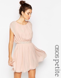 Платье мини ASOS PETITE - Телесный