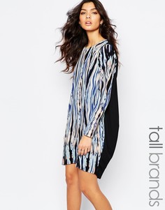 Цельнокройное платье с принтом Y.A.S Tall - Мульти