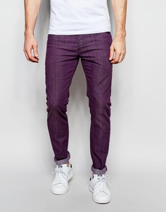 Облегающие эластичные джинсы Diesel Sleenker 845K - Dirty red (красный)