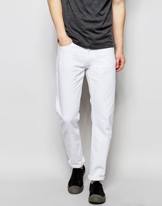 Белые джинсы классического кроя Wood Wood - Белый