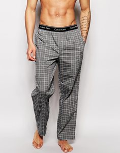 Штаны для дома прямого кроя Calvin Klein - Серый