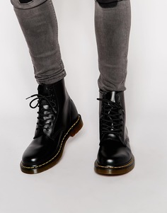 Ботинки с 8 парами люверсов Dr Martens Original 11822006 - Черный