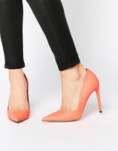 Туфли на каблуке с острым носком ASOS PLATINUM - Peach