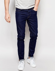 Синие джинсы скинни из денима плотностью 12,5 унц. ASOS - Классический синий