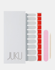 Наклейки для ногтей Juku Nails - Красный - Красный