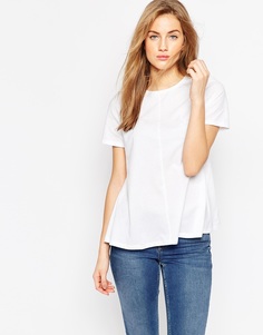 Свободная футболка ASOS - Белый