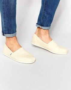 Классические эспадрильи Toms - Кремовый