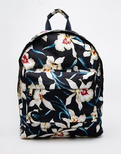Рюкзак с цветочным принтом Mi-Pac - Темно-синий