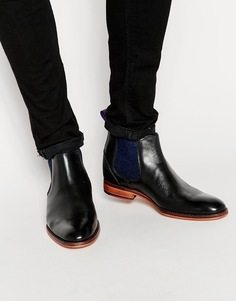 Кожаные ботинки челси Ted Baker Camroon - Черный